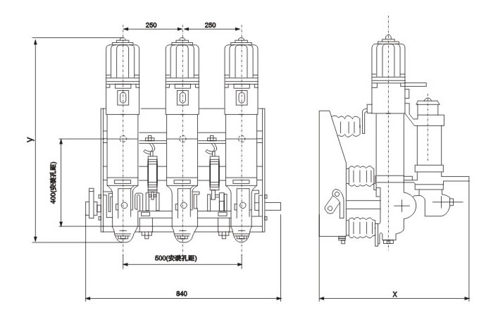 SN10-10（C）、SN10-35（Kv）系列户内高压少油断路器